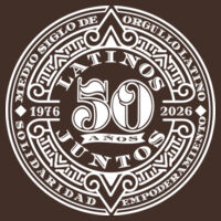 Latinos Juntos 50 Años T-shirt Design