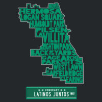 Chicago Map T-Shirt Design